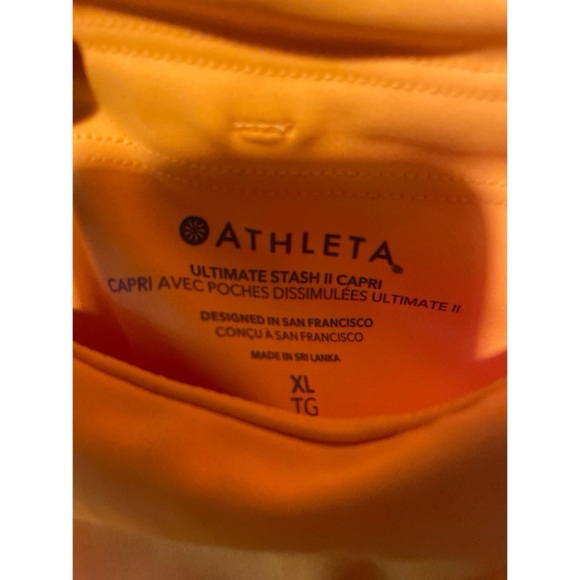 Athleta Ultimate Stash ll Capri Size XL New With Tags - Picture 6 of 11
